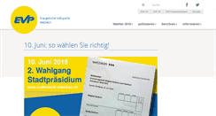 Desktop Screenshot of evpwetzikon.ch